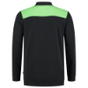 Afbeeldingen van TRICORP Polosweater bi-colour Naden 302004 zwart/limoen XL