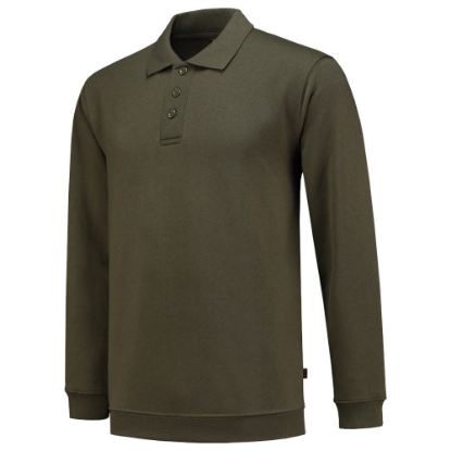 Afbeeldingen van TRICORP Polosweater met boord 301005 army 3XL