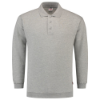 Afbeeldingen van TRICORP Polosweater met boord 301005 grijs melange XS