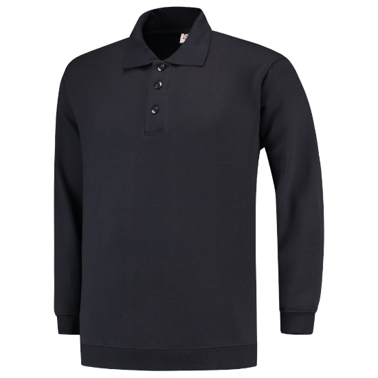 Afbeeldingen van TRICORP Polosweater met boord 301005 navy S