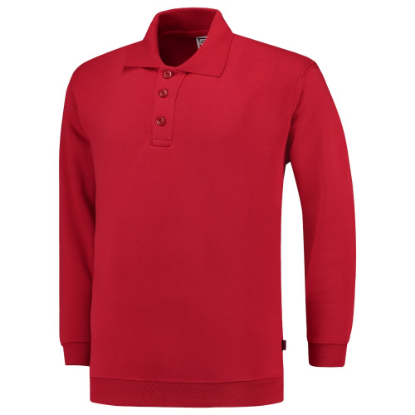 Afbeeldingen van TRICORP Polosweater met boord 301005 rood 4XL