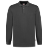 Afbeeldingen van TRICORP Polosweater met boord 60°C wasbaar 301016 donkergrijs 3XL