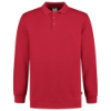Afbeeldingen van TRICORP Polosweater met boord 60°C wasbaar 301016 rood L