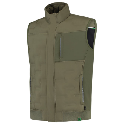 Afbeeldingen van TRICORP Puffer bodywarmer Rewear 402710 army 3XL