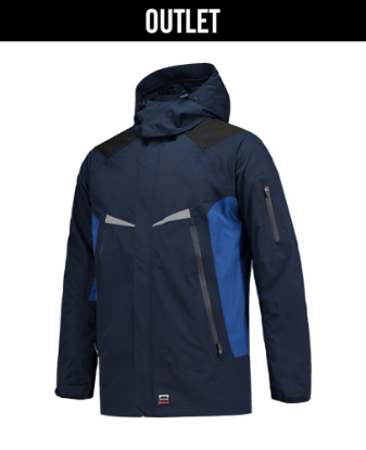 Afbeeldingen van TRICORP Regenjas Sport 401002 inkt/royal blauw XL