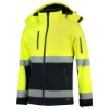 Afbeeldingen van TRICORP Softshell ISO20471 bi-colour 403007 fluor geel/navy L