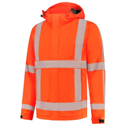 Afbeeldingen van TRICORP Softshell RWS dubbelzijdig 403701 fluor oranje L