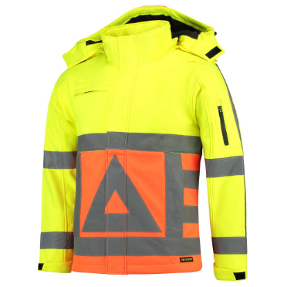 Afbeeldingen van TRICORP Softshell Verkeersregelaar 403002 oranje/geel XL