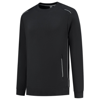 Afbeeldingen van TRICORP Sweater Accent 302703 zwart/grijs XS