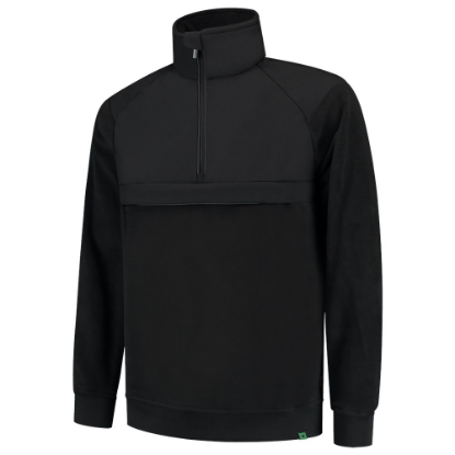 Afbeeldingen van TRICORP Sweater Anorak RE2050 302701 zwart 4XL