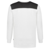 Afbeeldingen van TRICORP Sweater bi-colour Naden 302013 wit/donkergrijs XS