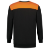 Afbeeldingen van TRICORP Sweater bi-colour Naden 302013 zwart/oranje M