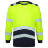 Afbeeldingen van TRICORP Sweater High Vis bi-colour 303004 fluor geel/inkt 3XL