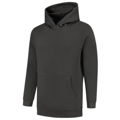 Afbeeldingen van TRICORP Sweater met capuchon 60°C wasbaar 301019 donkergrijs XS