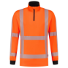 Afbeeldingen van TRICORP Sweater met rits RWS dubbelzijdig 303701 fluor oranje 5XL