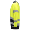 Afbeeldingen van TRICORP Sweater Multinorm bi-colour 303002 fluor geel/inkt 5XL