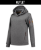 Afbeeldingen van TRICORP Sweater Premium met capuchon dames 304006 steengrijs melange S