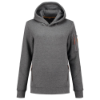 Afbeeldingen van TRICORP Sweater Premium met capuchon dames 304006 steengrijs melange S