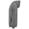 Afbeeldingen van TRICORP Sweater Premium met capuchon en logo 304004 steengrijs melange XS