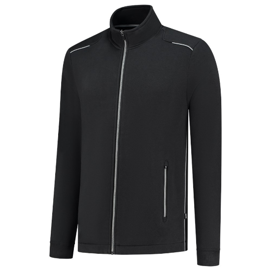 Afbeeldingen van TRICORP Sweatvest Accent 302702 zwart/grijs M