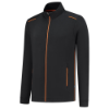 Afbeeldingen van TRICORP Sweatvest Accent 302702 zwart/oranje 4XL