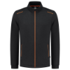 Afbeeldingen van TRICORP Sweatvest Accent 302702 zwart/oranje 4XL