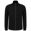 Afbeeldingen van TRICORP Sweatvest Accent 302702 zwart/rood 2XL