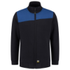 Afbeeldingen van TRICORP Sweatvest bi-colour Naden 302014 navy/royal blauw 2XL