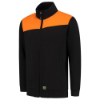 Afbeeldingen van TRICORP Sweatvest bi-colour Naden 302014 zwart/oranje 4XL