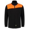 Afbeeldingen van TRICORP Sweatvest bi-colour Naden 302014 zwart/oranje 4XL