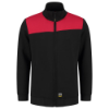 Afbeeldingen van TRICORP Sweatvest bi-colour Naden 302014 zwart/rood 3XL