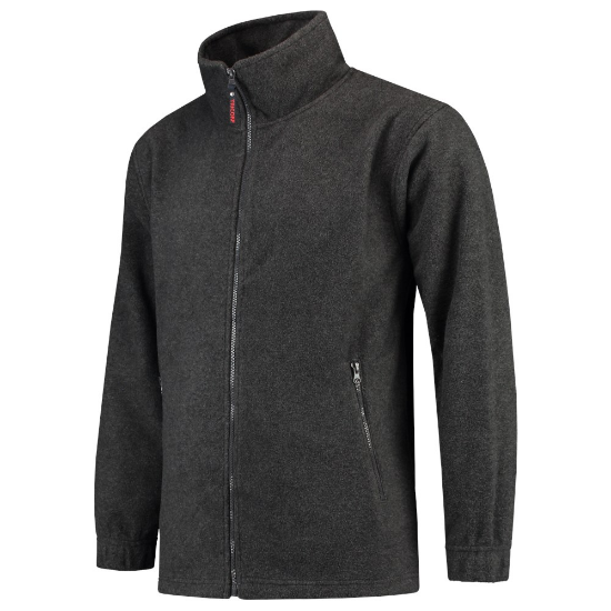 Afbeeldingen van TRICORP Sweatvest fleece 301002 antraciet melange 7XL