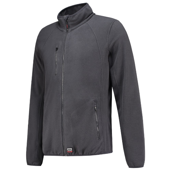Afbeeldingen van TRICORP Sweatvest fleece Luxe 301012 donkergrijs XS
