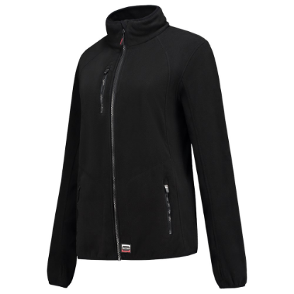 Afbeeldingen van TRICORP Sweatvest fleece Luxe dames 301011 zwart 5XL