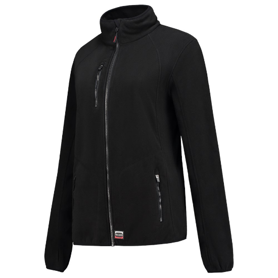 Afbeeldingen van TRICORP Sweatvest fleece Luxe dames 301011 zwart 3XL