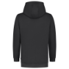 Afbeeldingen van TRICORP Sweatvest met capuchon 60°C wasbaar 301014 donkergrijs XS