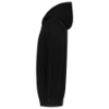 Afbeeldingen van TRICORP Sweatvest met capuchon 60°C wasbaar 301014 zwart XL