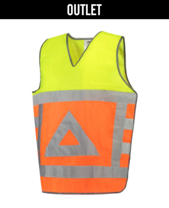 Afbeeldingen van TRICORP Tabard Verkeersregelaar 453001 oranje/geel XL