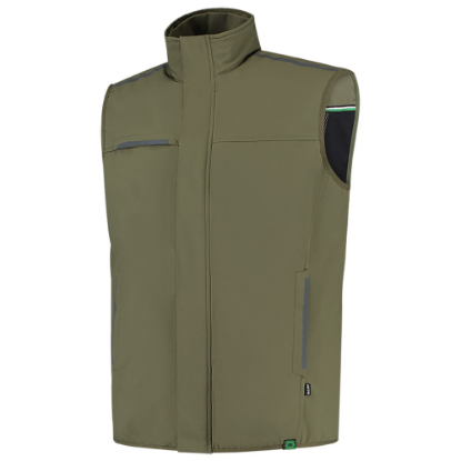 Afbeeldingen van TRICORP Tech shell bodywarmer RE2050 402709 army 5XL