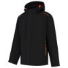 Afbeeldingen van TRICORP Tech shell winter Accent 402703 zwart/oranje M