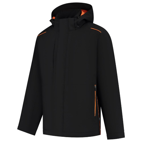 Afbeeldingen van TRICORP Tech shell winter Accent 402703 zwart/oranje M