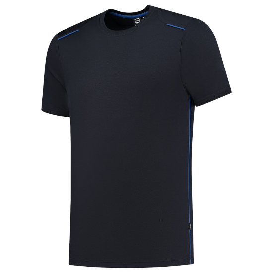 Afbeeldingen van TRICORP T-shirt Accent 102703 navy/royal blauw XS