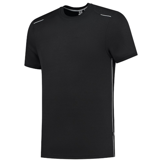 Afbeeldingen van TRICORP T-shirt Accent 102703 zwart/grijs M