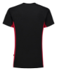Afbeeldingen van TRICORP T-shirt bi-colour 102004 zwart/rood M