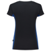 Afbeeldingen van TRICORP T-shirt bi-colour dames 102003 navy/royal blauw 4XL
