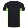 Afbeeldingen van TRICORP T-shirt bi-colour met borstzak 102002 navy/limoen 4XL