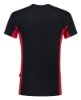 Afbeeldingen van TRICORP T-shirt bi-colour met borstzak 102002 navy/rood 4XL