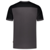 Afbeeldingen van TRICORP T-shirt bi-colour Naden 102006 donkergrijs/zwart 6XL