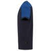 Afbeeldingen van TRICORP T-shirt bi-colour Naden 102006 navy/royal blauw S