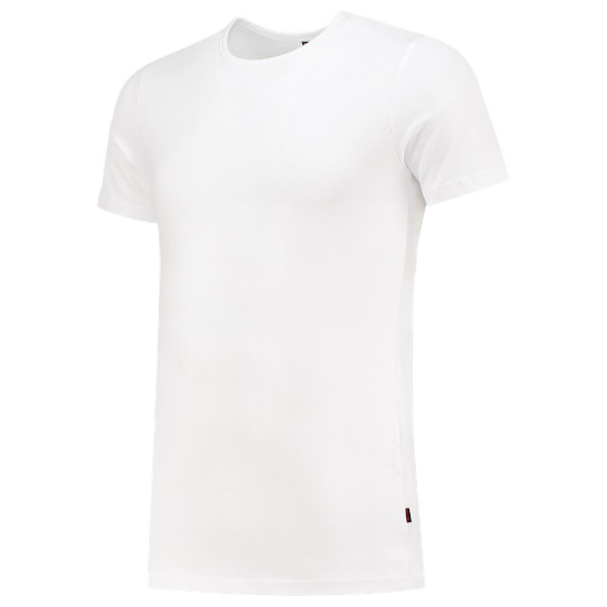 Afbeeldingen van TRICORP T-shirt elastaan Slim-Fit 101013 wit M